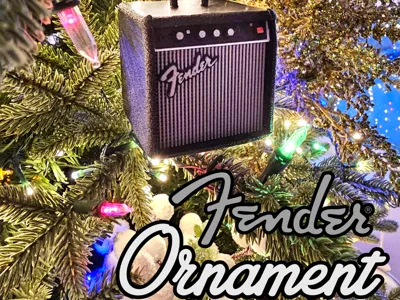 Fender frontman amp Ornament!