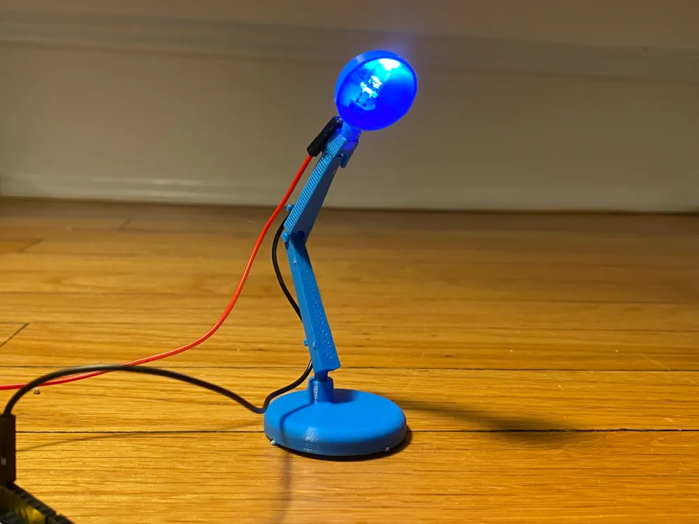 Mini Desk Lamp Kit Card - 1st Electronics Project by oesa2908 - MakerWorld