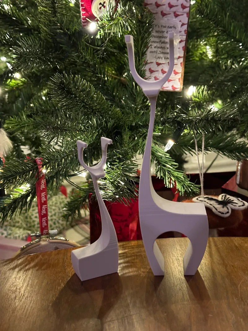 Mid Century Modern Reindeer