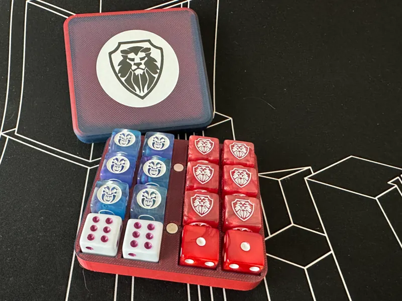 HeroQuest 16mm Custom Dice Case