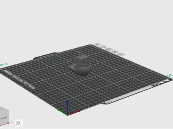 Pièce test flexible en PLA souple