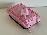 Фигурка Tiger II Porsche с мрежести странични защити
