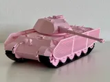 Фигурка Tiger II Porsche с мрежести странични защити