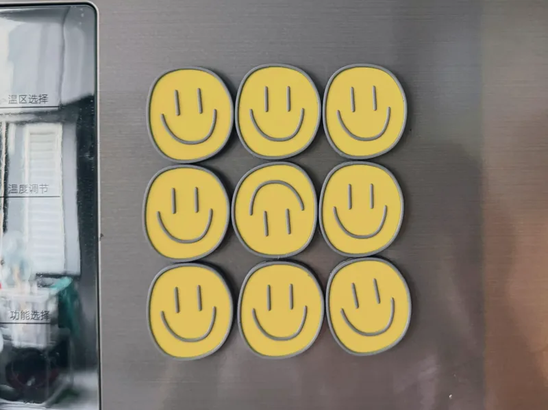 笑脸冰箱贴丨smile face丨快速打印AMS