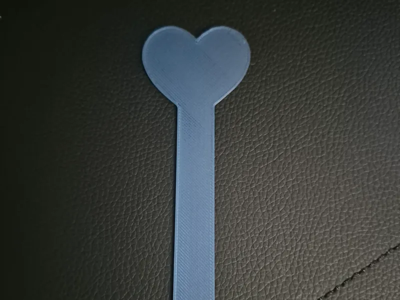 Heart book mark 