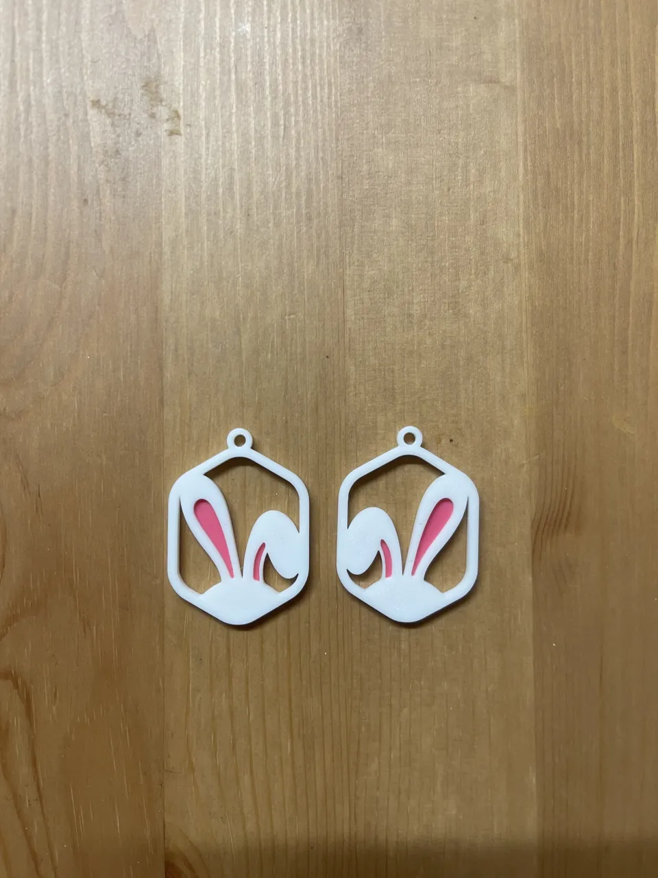 Rabbit Earrings view 2