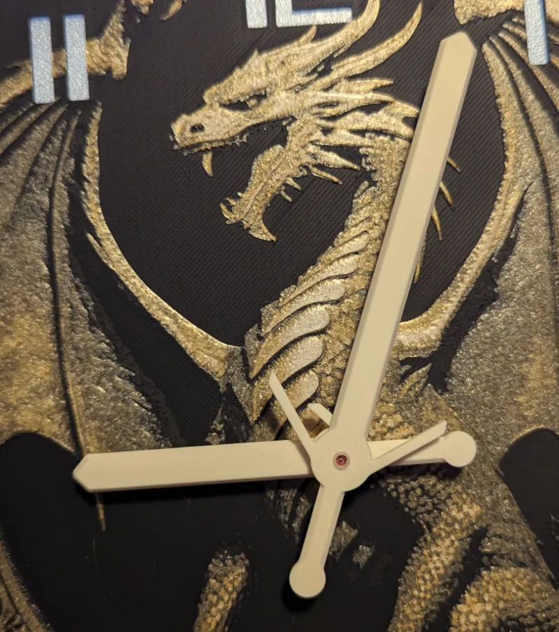 Sword Clock Hands - Hours and Minutes