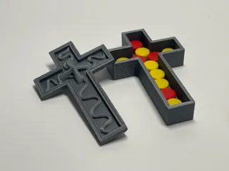 Squid game 2 , thanos cross (pendant) + drugs	
