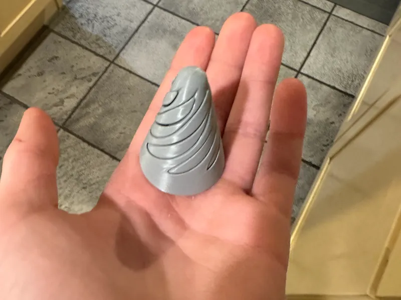 spiral cone fidget