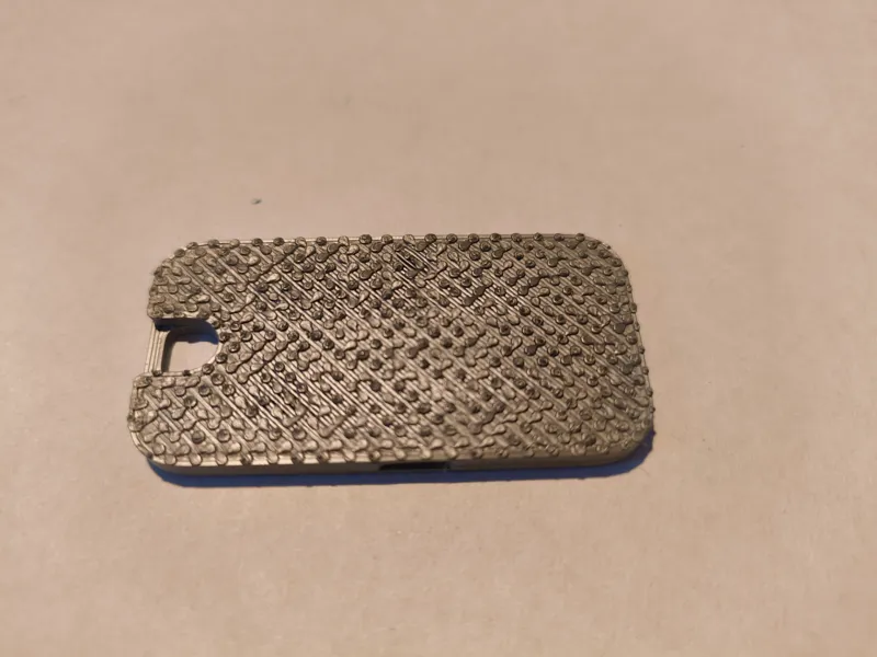 textured Flat Pocket Whistle whistle