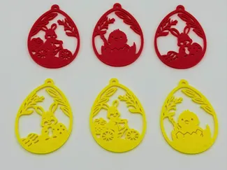 Easter egg tree decoration