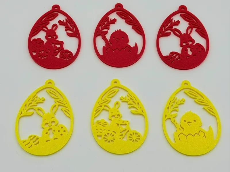 Easter egg tree decoration