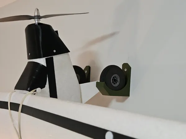 Support mural pour avion RC Super Cub