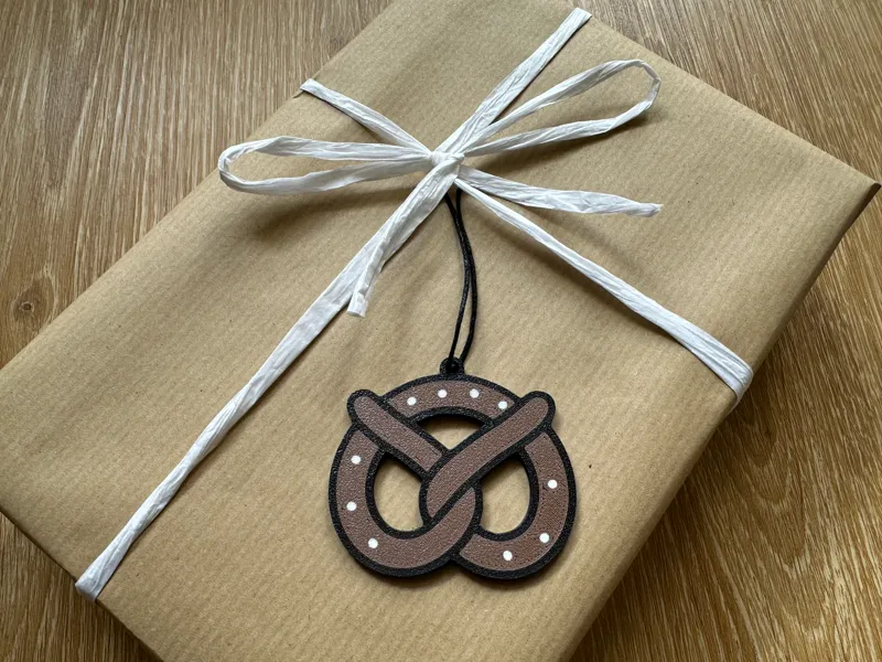 Pretzel Ornament
