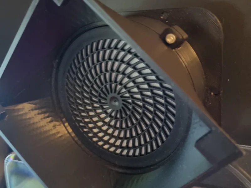 Custom Gas Filter Holder for Bambu Lab P1S