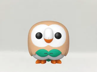 Funko Pop de Rowlet (Pokémon)