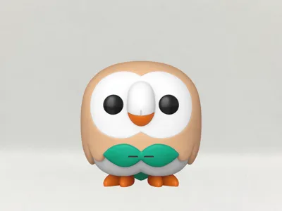 Funko Pop of Rowlet (Pokémon)