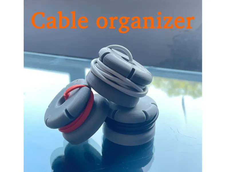 USB Travel Cable organizer