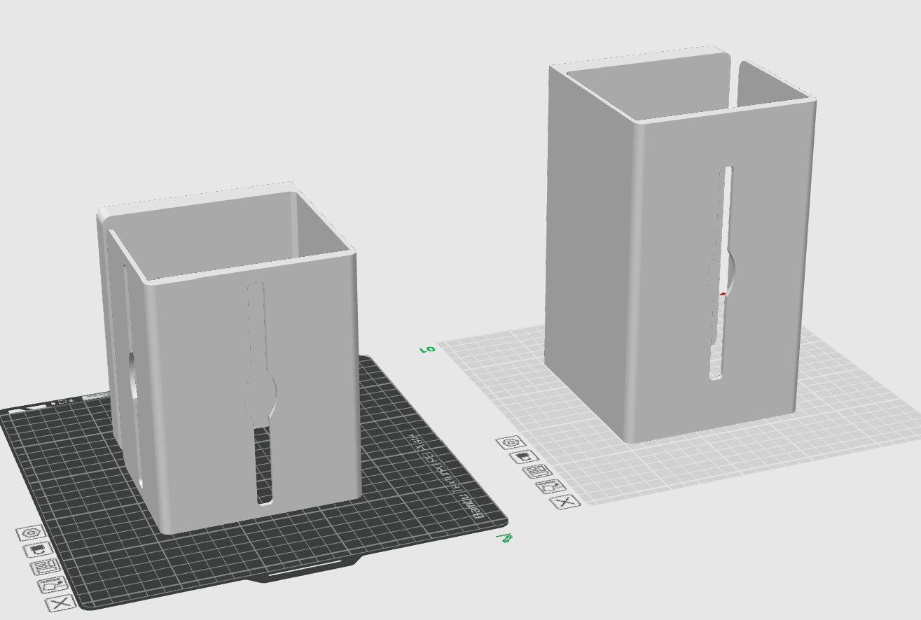 Miniatura 1 do modelo 3D 壁挂式纸巾盒（无需支撑）