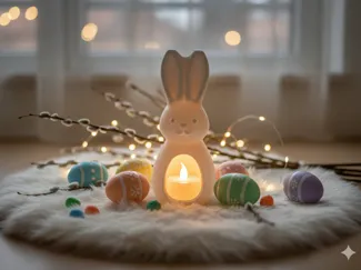 Minimalistischer Deko-Hase „Lumi“