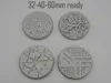 32mm - 0.08mm layer, 2 walls, 15% infill