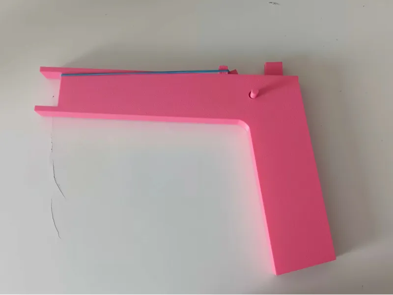 minimalist rubber band shooter