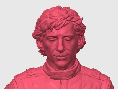Ayrton Senna Bust