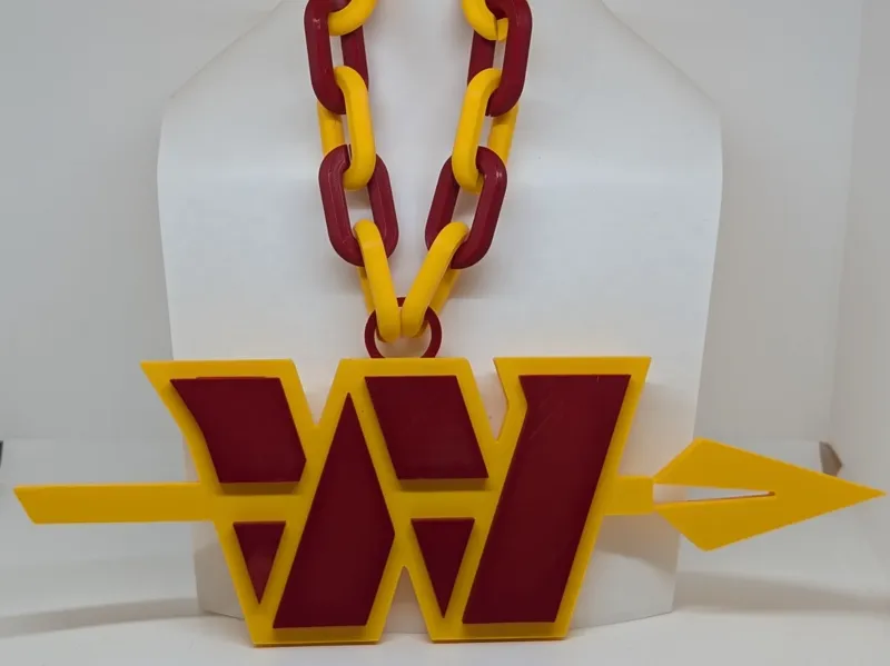 Washington Commanders Hype Chain with Arrow