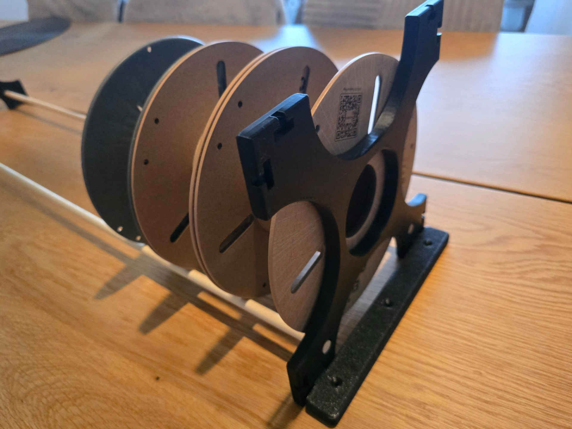 Modulares Filamentrollen Lagersystem