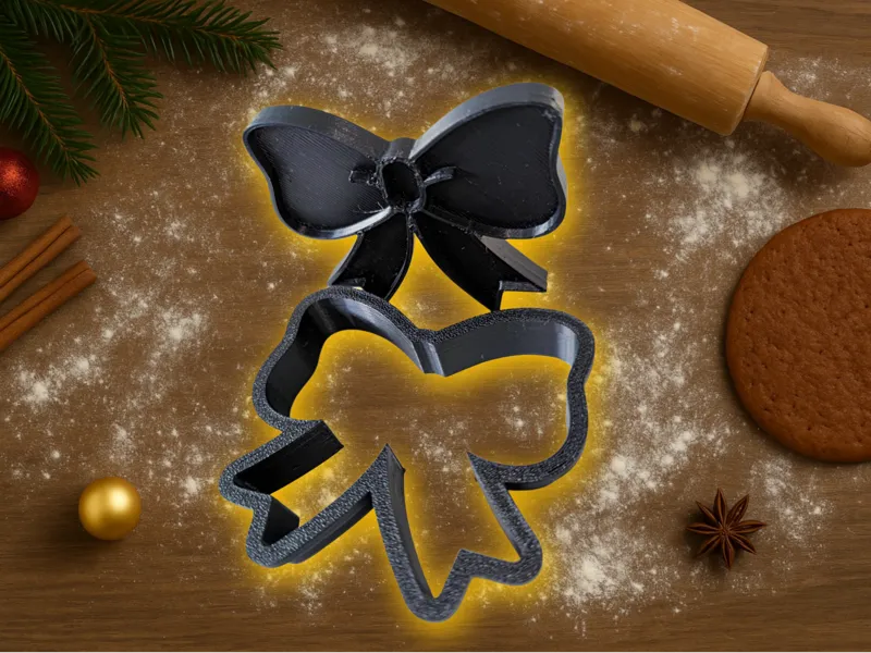 Keksausstecher Schleife Weihnachten