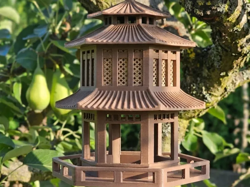 Japanese Bird  Feeder