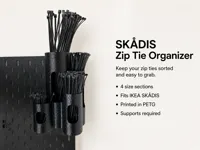 0.20 mm PETG – SKÅDIS – Fuzzy Skin – Tree Supports
