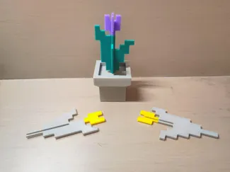 minecraft郁金香盆栽