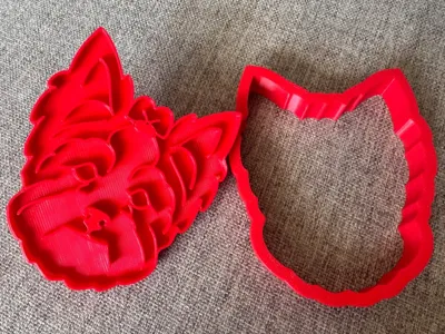 Yorkshire Terrier Cookie Cutter & Stamp
