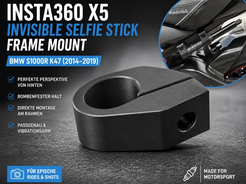 Insta360 Invisible Stick Mount - BMW S1000R K47 