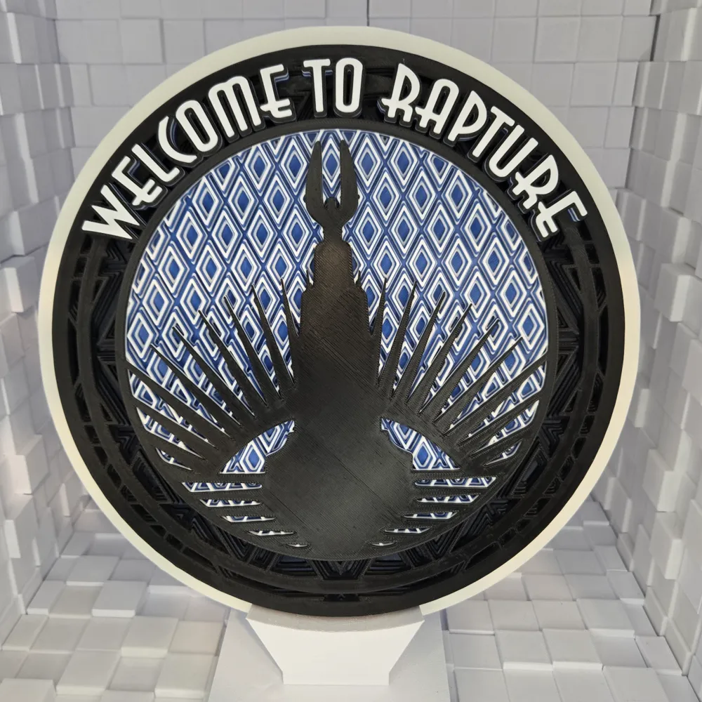 Bioshock - Welcome to Rapture Mosaic by Luke's 3D Prints - MakerWorld
