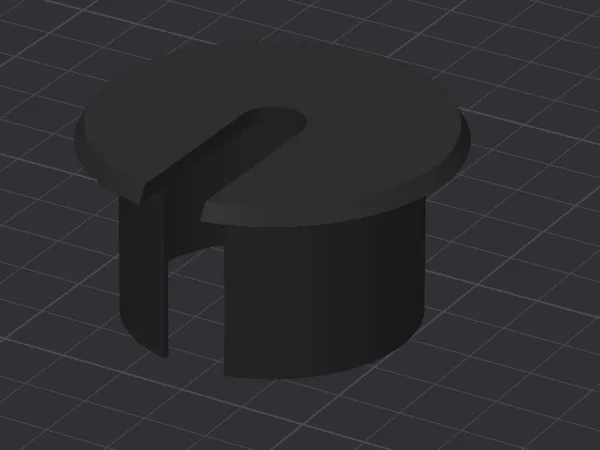 Cache-trou pour perçage de 44 mm