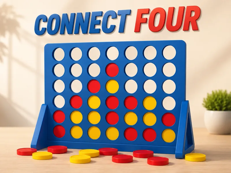 Connect Four Board – 3D Printed Print & Play Game