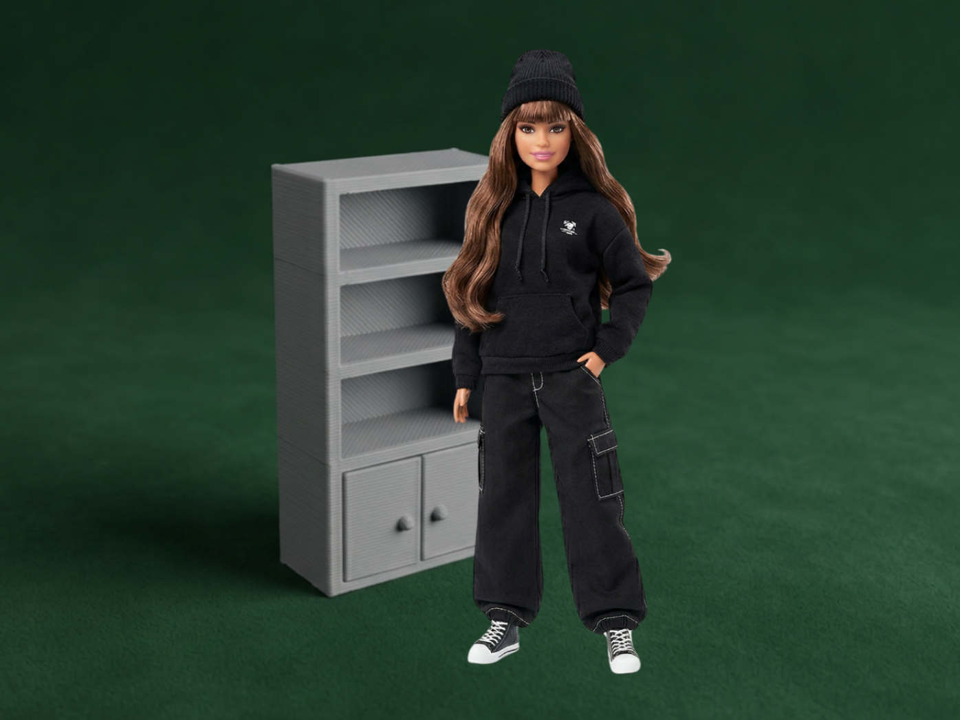 Bookshelf Cabinet – Dollhouse Furniture