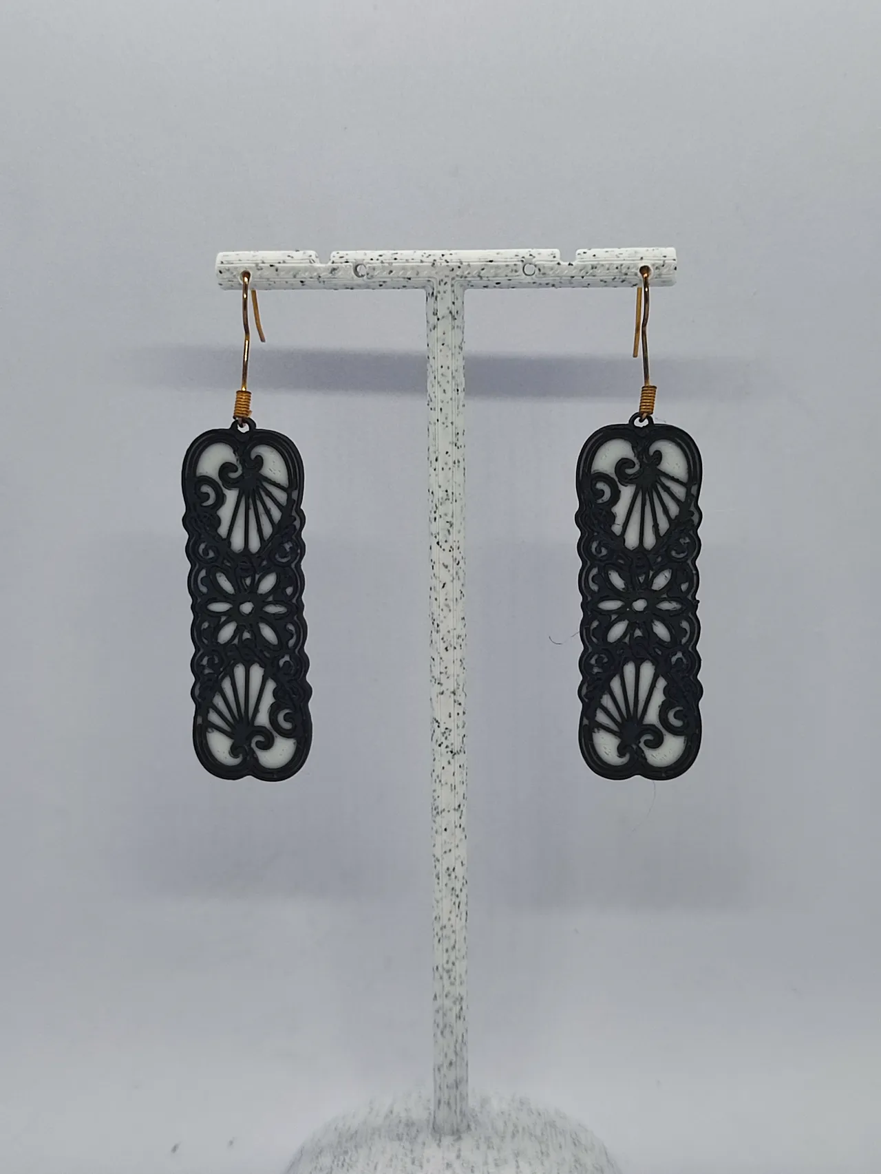 Aretes Relicario Floral view 2
