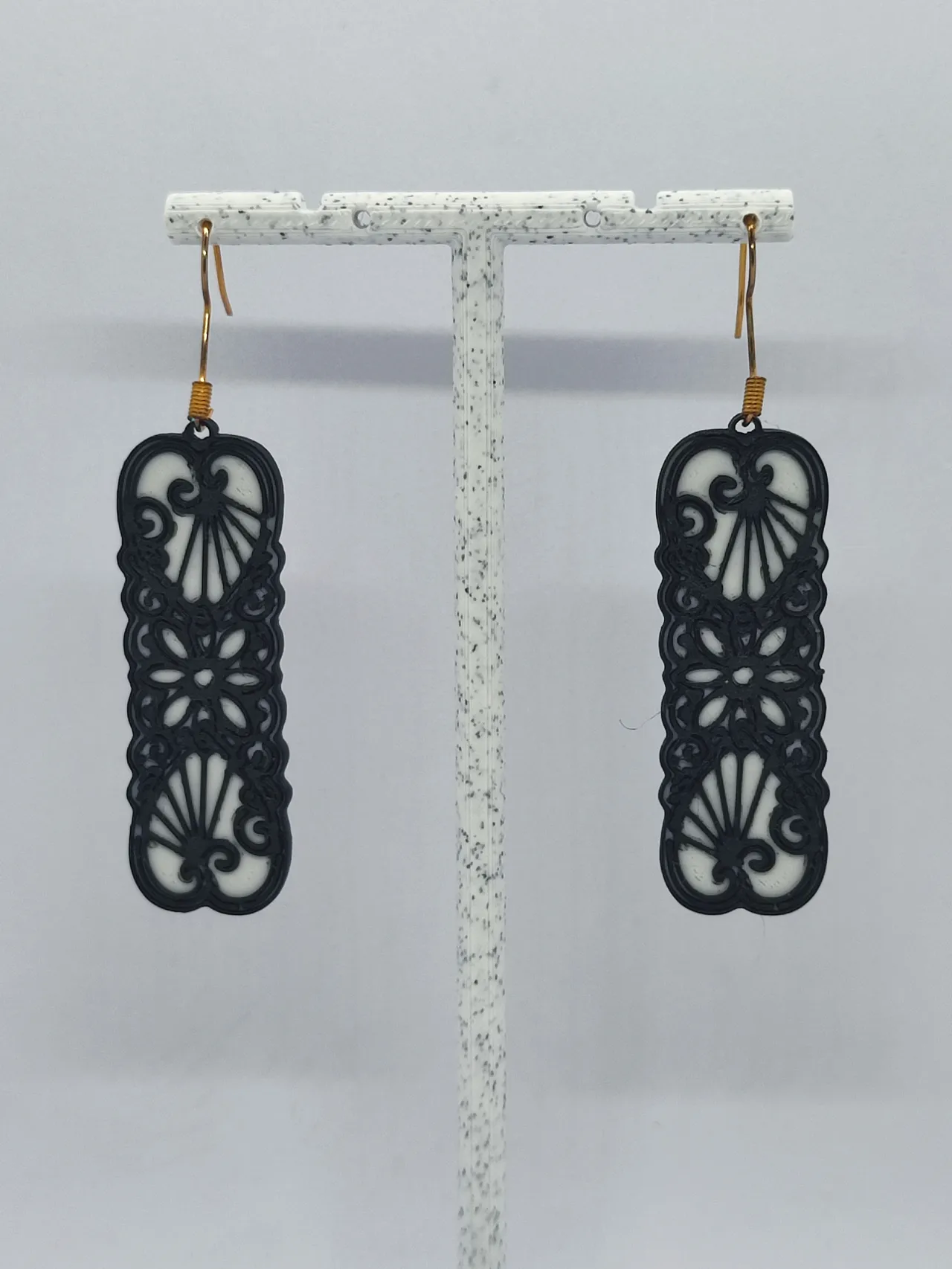 Aretes Relicario Floral view 3