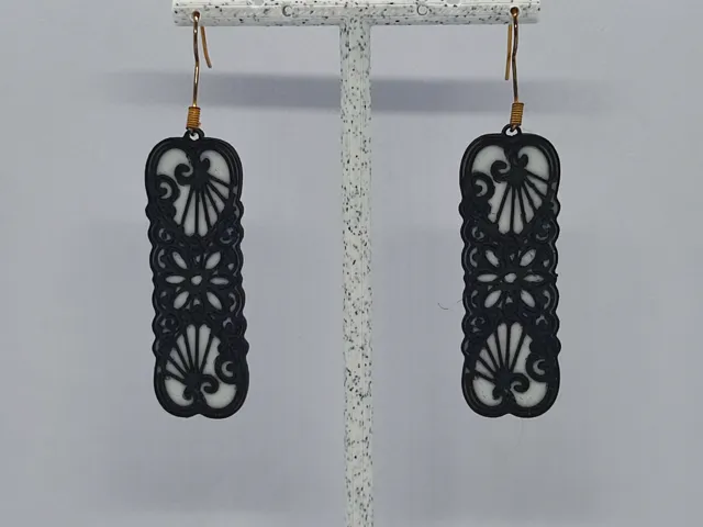 Aretes Relicario Floral