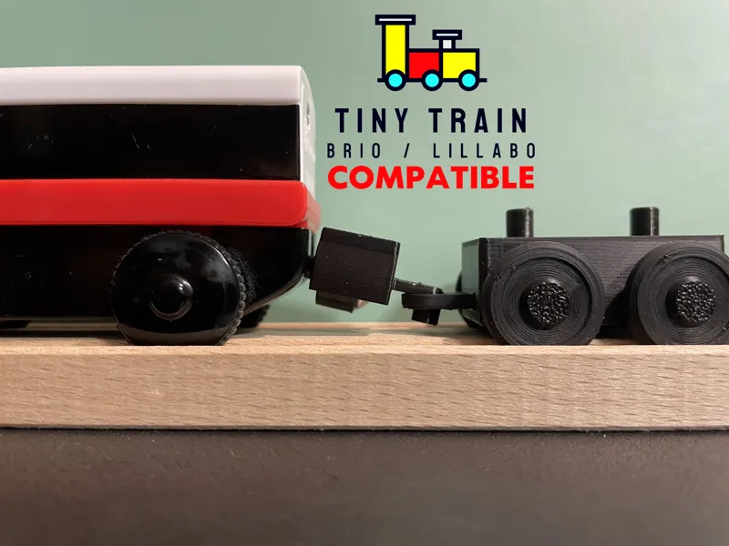 Tiny Train IKEA Connector (fully printed)