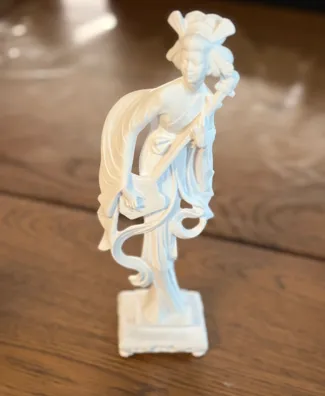 Geisha Elfenbein Figur