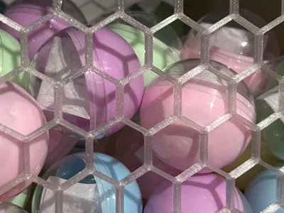 3mm Thick Gachapon Hex Side Panel
