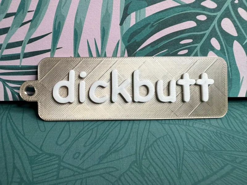 Dickbutt Tag