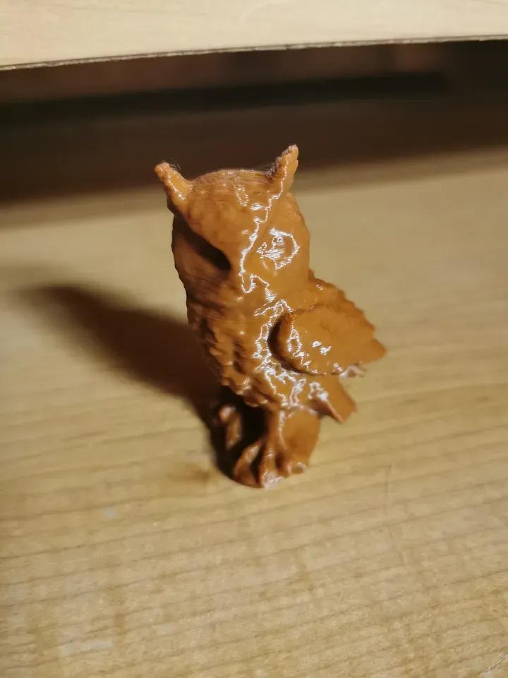 3d scanned owl
