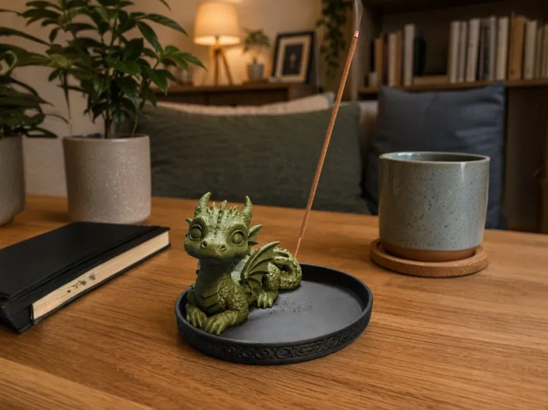 Baby Dragon Incense Holder