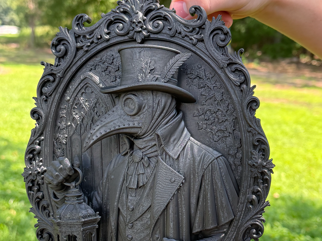 Victorian Plaque Doctor Frame - 1