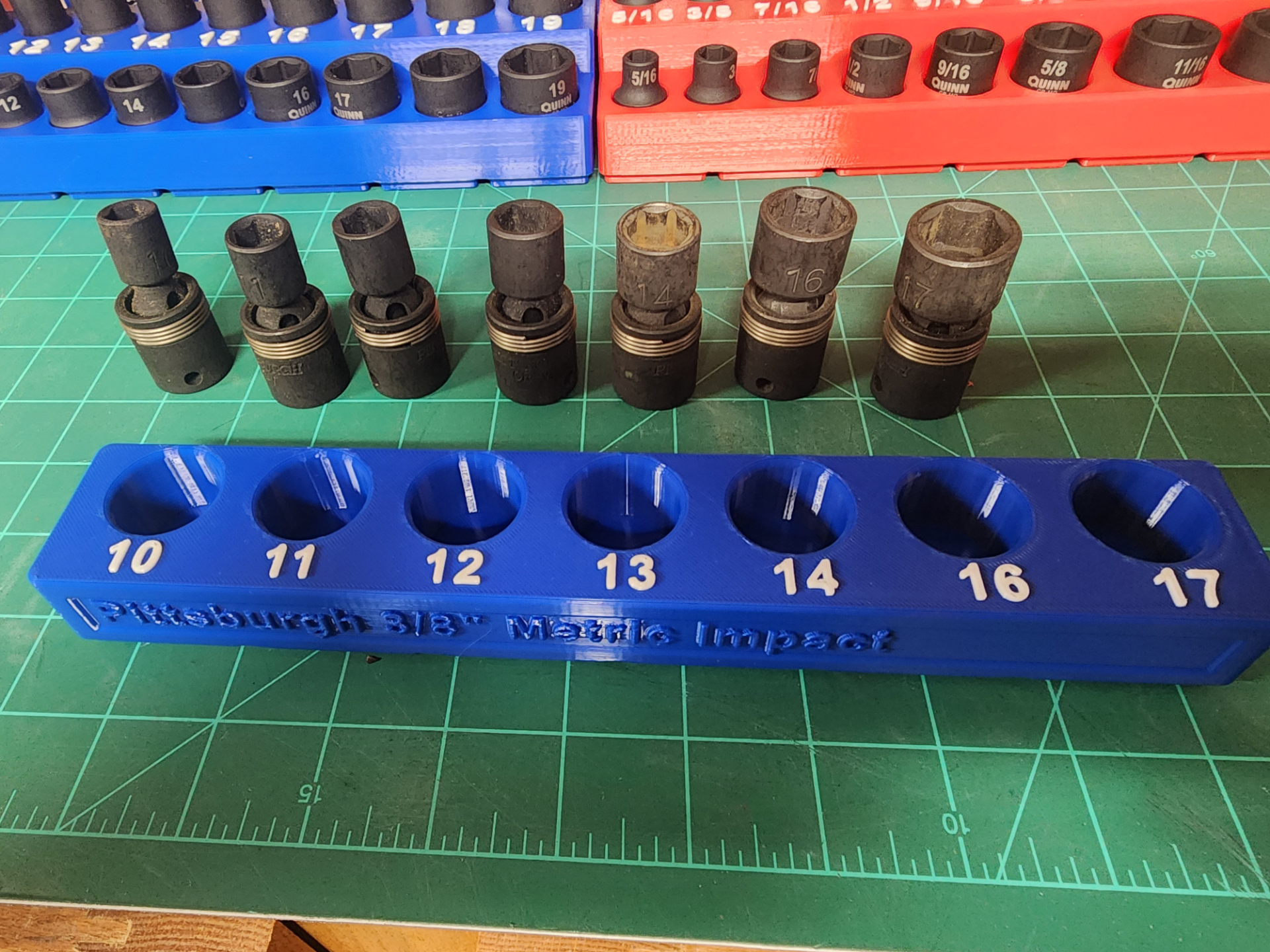 Pittsburgh 3/8" Impact Metric Swivel Sockets